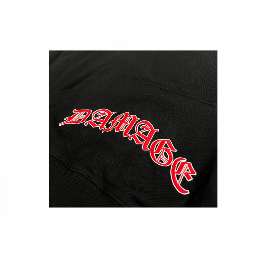Damage Old Town Hoodie - Black