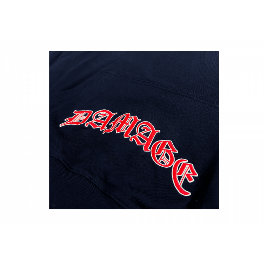 Damage Old Town Hoodie - Navy Blue