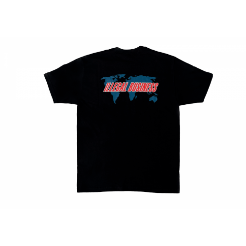 Damage Overseas T-Shirt - Black