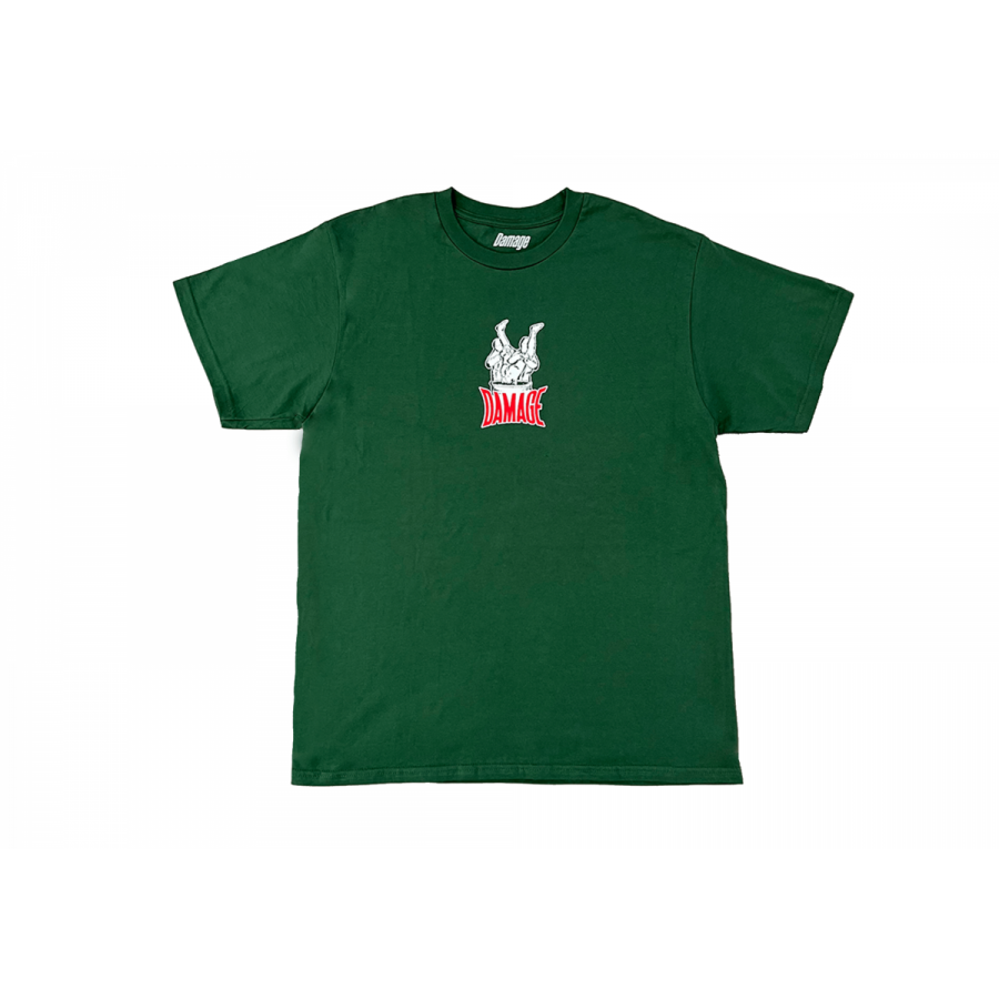 Damage Bathtime T-Shirt - Emerald