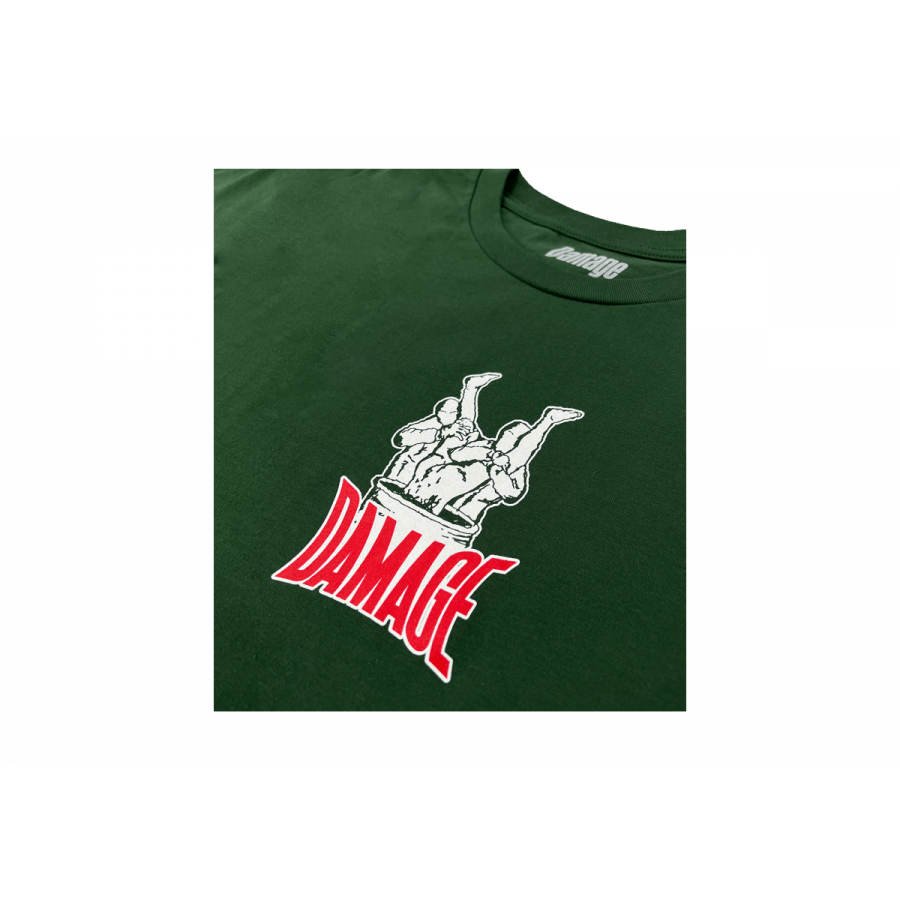 Damage Bathtime T-Shirt - Emerald