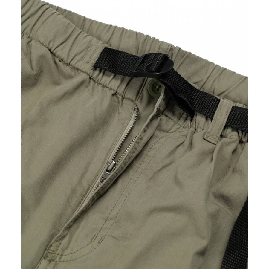 Dancer Belted Simple Pant - Grey