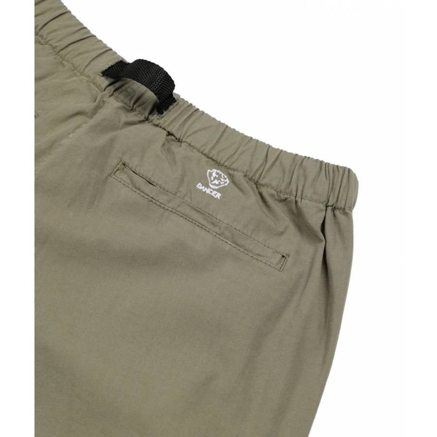 Dancer Belted Simple Pant - Grey