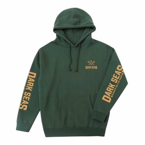 Dark Seas Field Supply Pullover Hoodie - Alpine Green