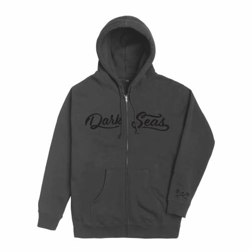Dark Seas High Grade Zip Hoodie - Charcoal