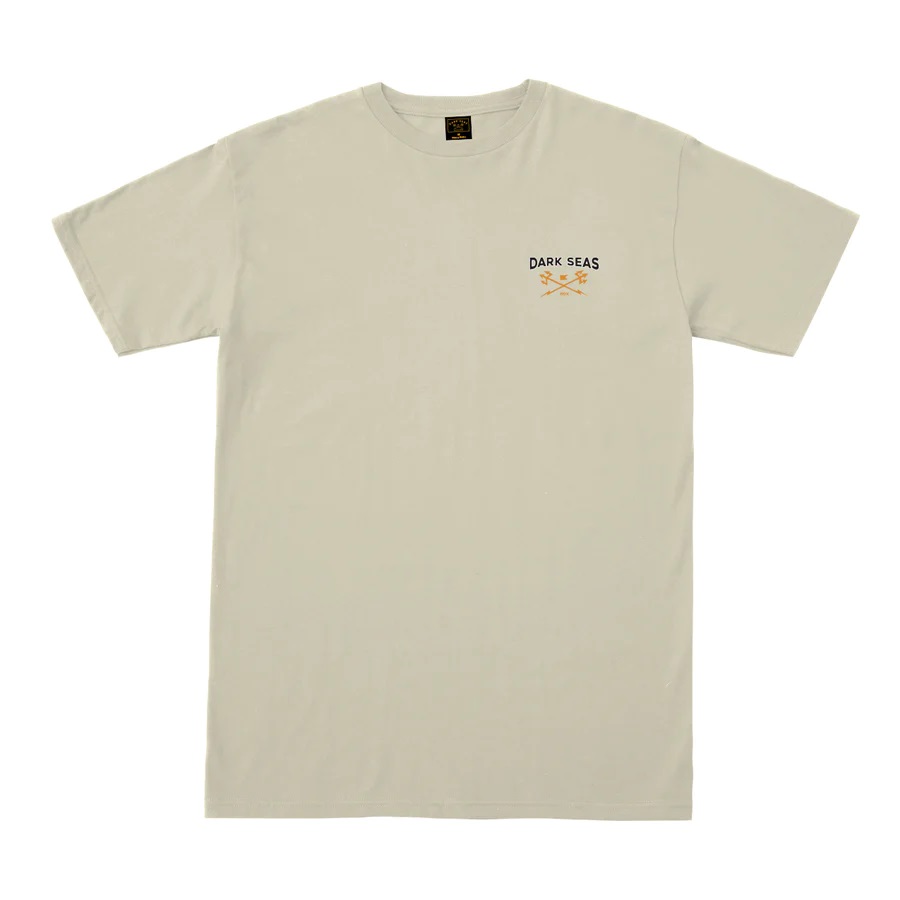 Dark Seas Always Deep Stock T-Shirt - Cream