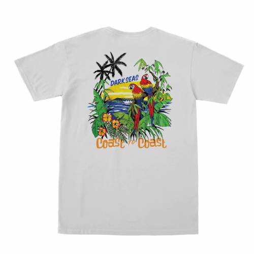 Dark Seas Birdland Stock T-Shirt - White