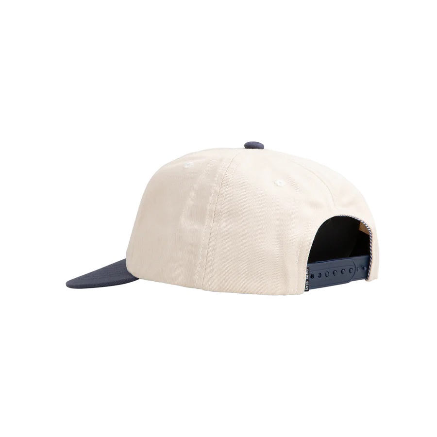 Dark Seas Slanted Hat - White / Navy