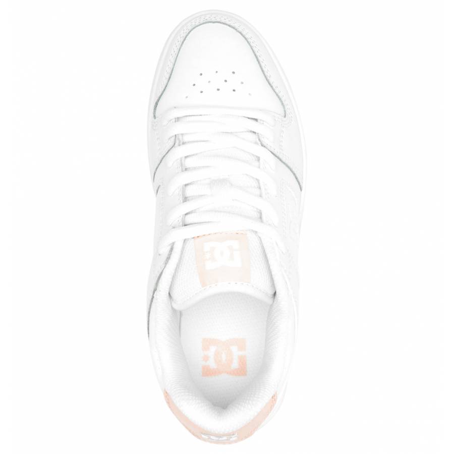 DC Shoes Women's Manteca 4 - White / Pink