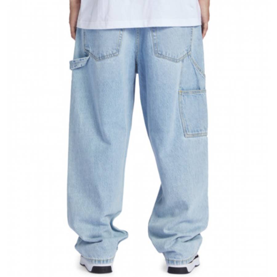 DC Shoes Worker Baggy Carpenter Jeans - Indigo Light