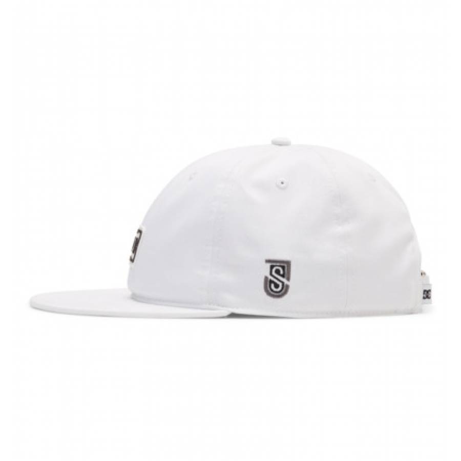 DC Shoes Shanahan Strapback Cap - White