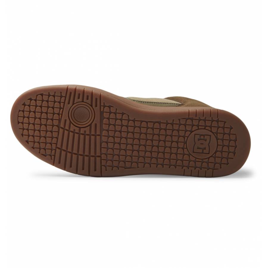 DC Shoes Manteca 4 HI WR Leather - DK Choc / Military
