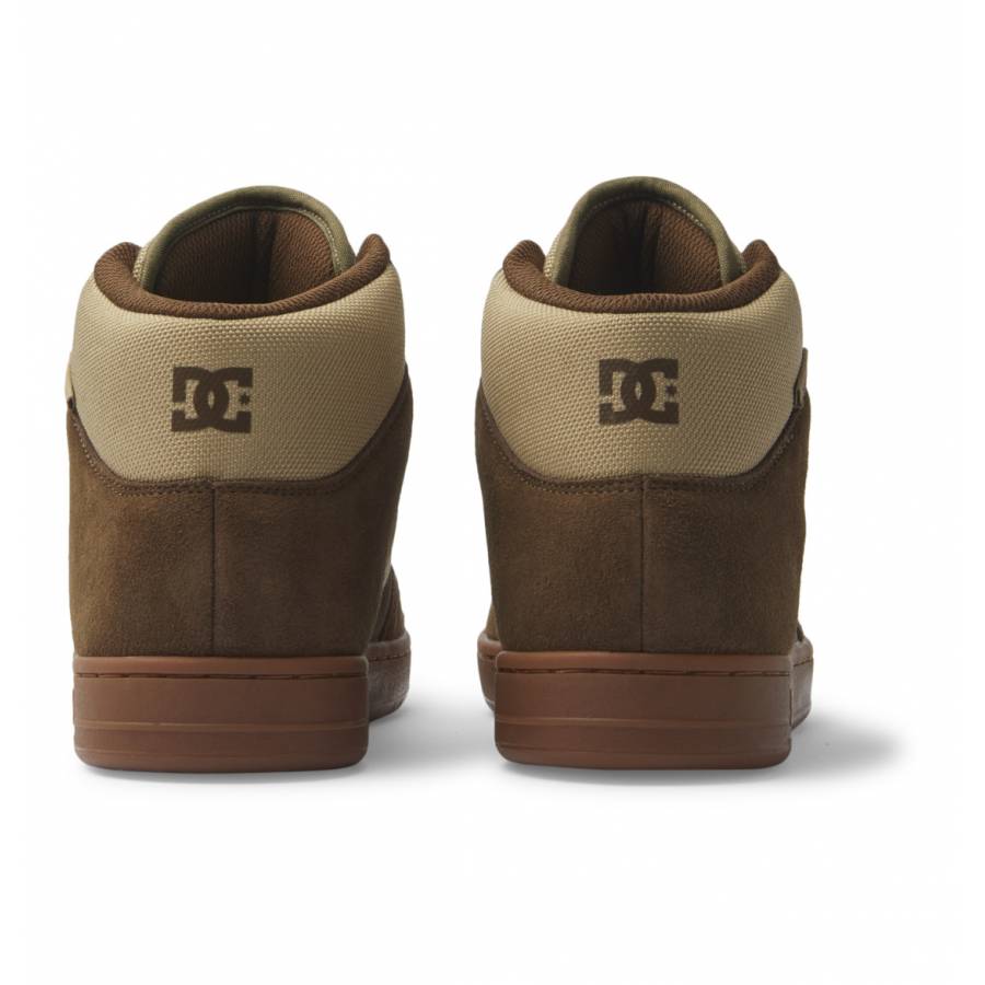 DC Shoes Manteca 4 HI WR Leather - DK Choc / Military