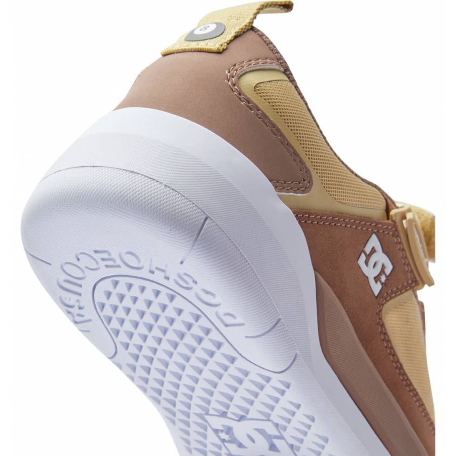 DC Shoes Metric S X Will Marshall Skate Shoes - Brown / Tan