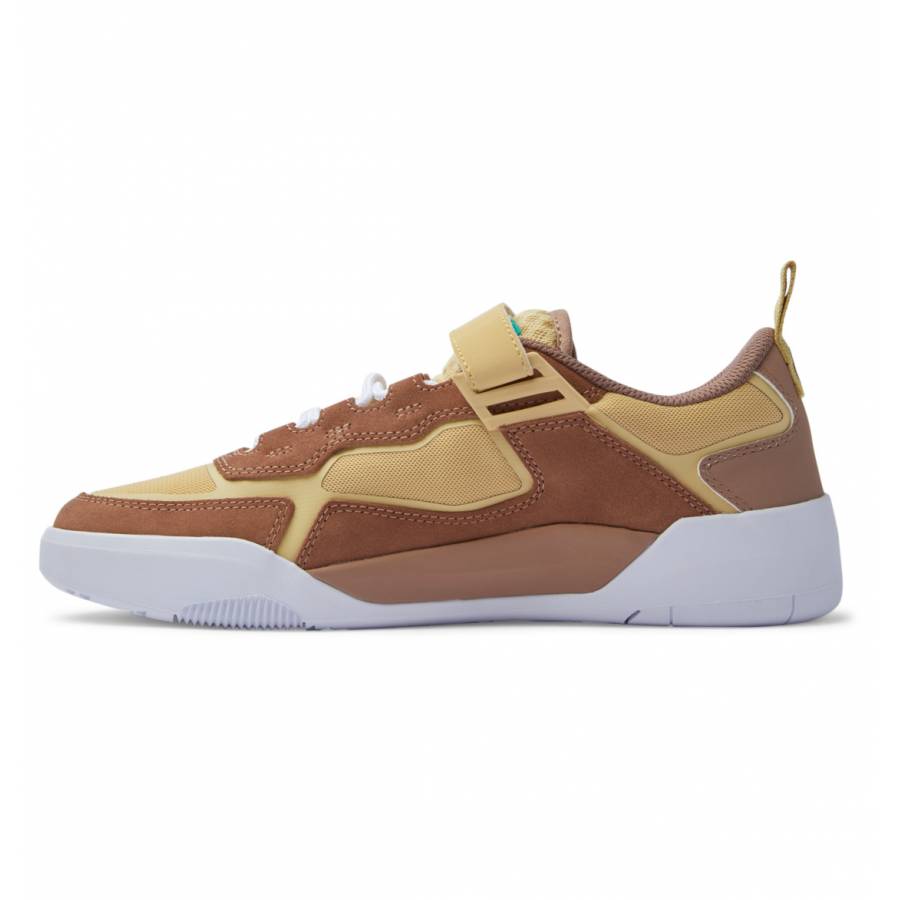 DC Shoes Metric S X Will Marshall Skate Shoes - Brown / Tan