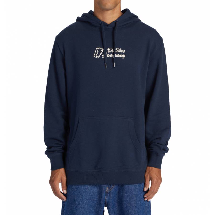 DC Shoes Big Willys Hoodie - Navy Blazer