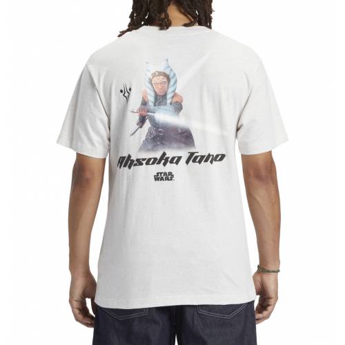 Star Wars X DC Shoes Ahsoka Tano T-Shirt - Snow Heather