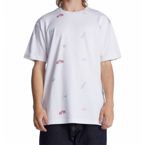 DC Shoes Tighten Up T-Shirt - White