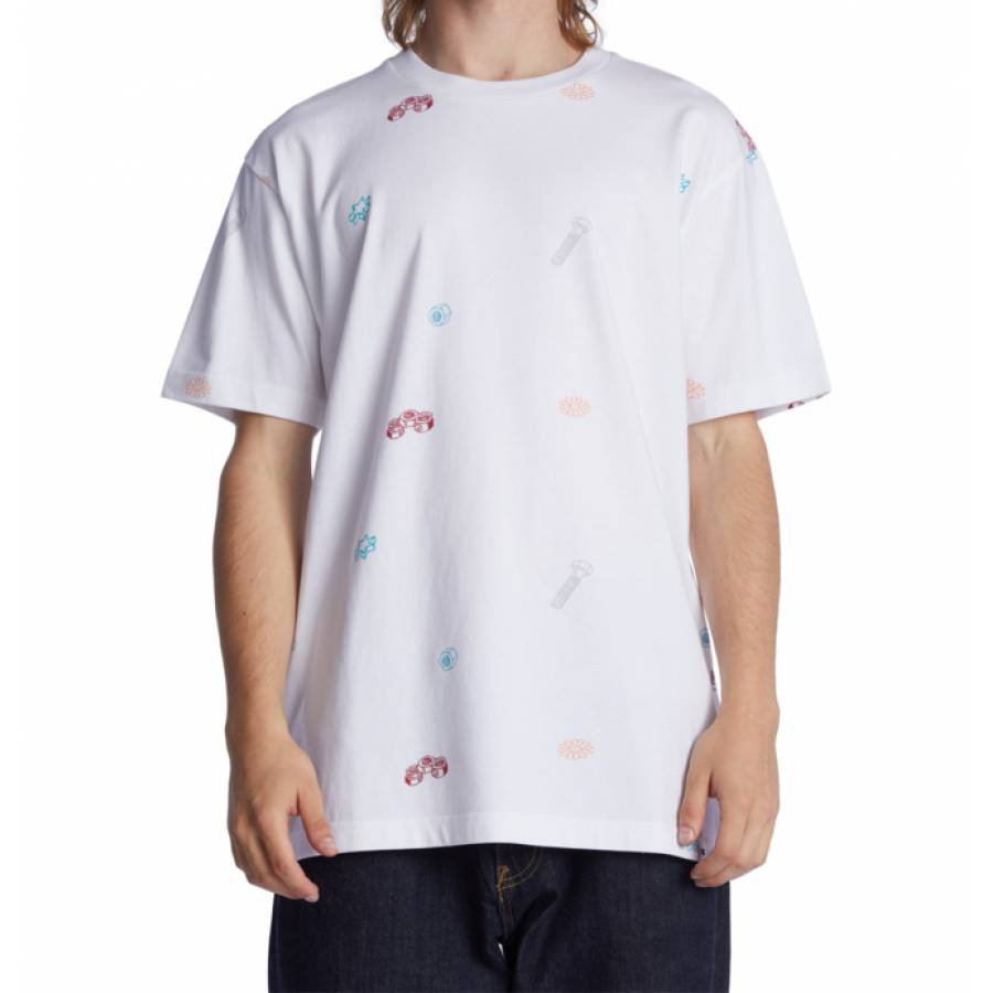 DC Shoes Tighten Up T-Shirt - White