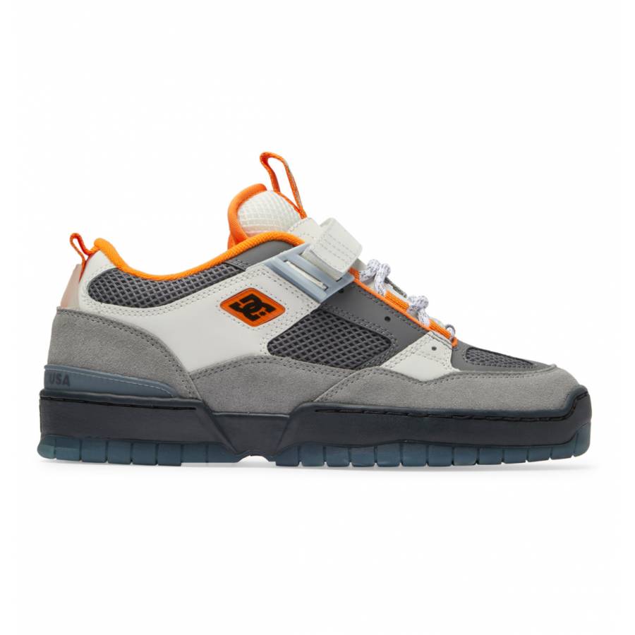 DC Shoes JS 1 Shanahan Pro Skate Shoes - Grey / Bl...