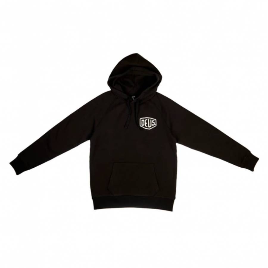 Deus Ex Machina Ibiza Address Hoodie - Black