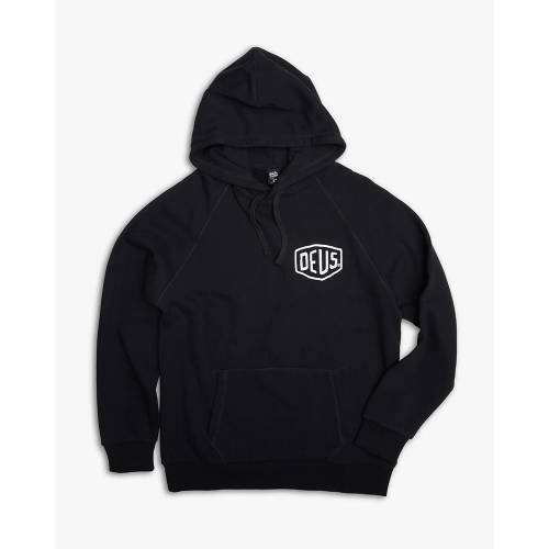 Deus Ex Machina Venice Address Hoodie - Black