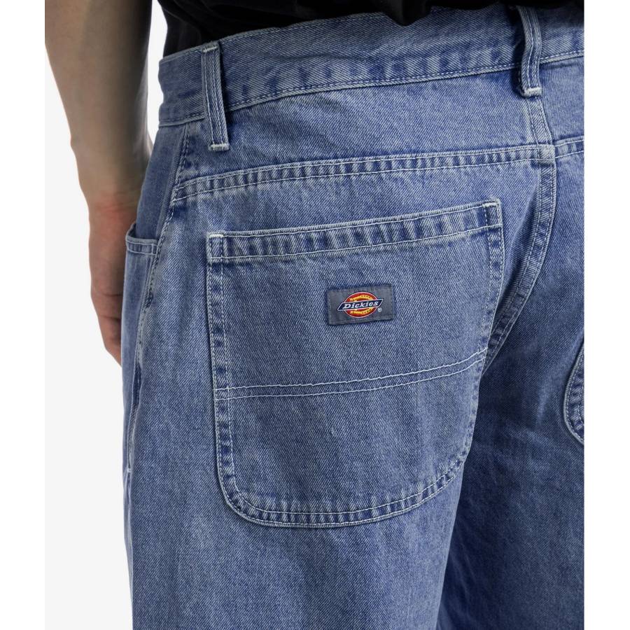 Dickies Double Knee Denim Jeans - Light Wash