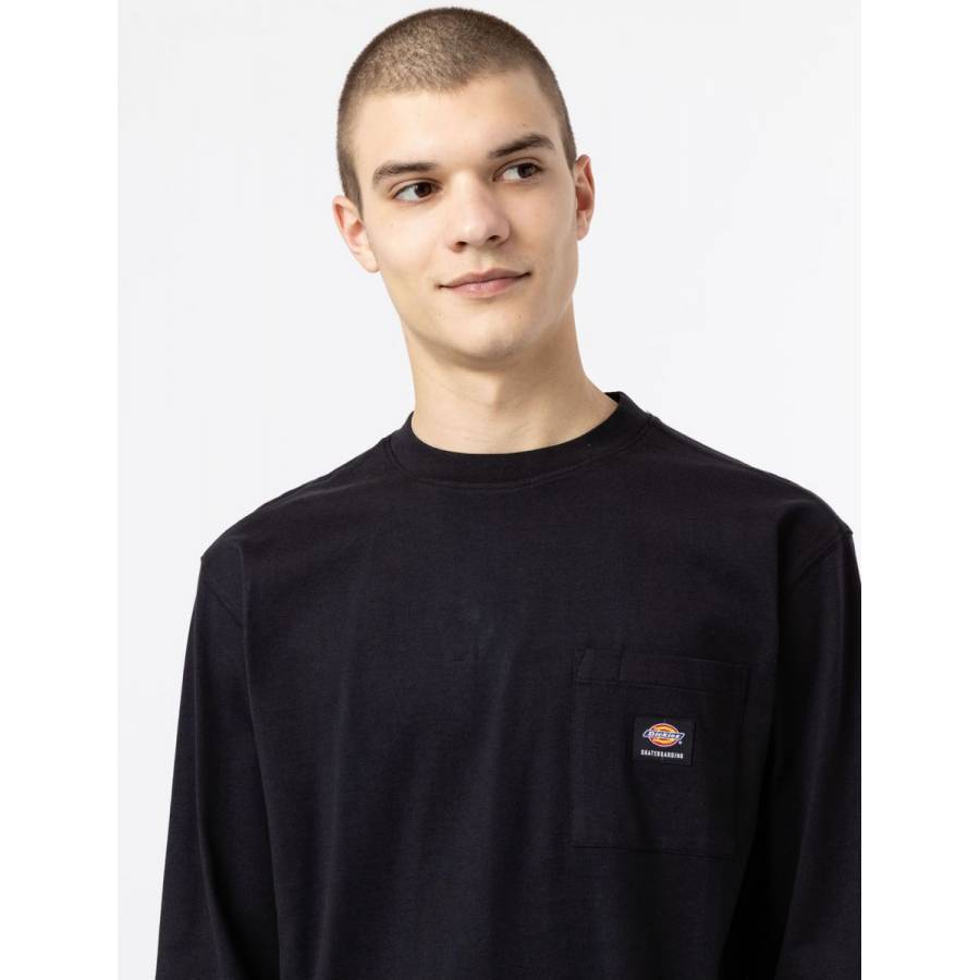 Dickies Mount Vista Long Sleeve T-Shirt - Black
