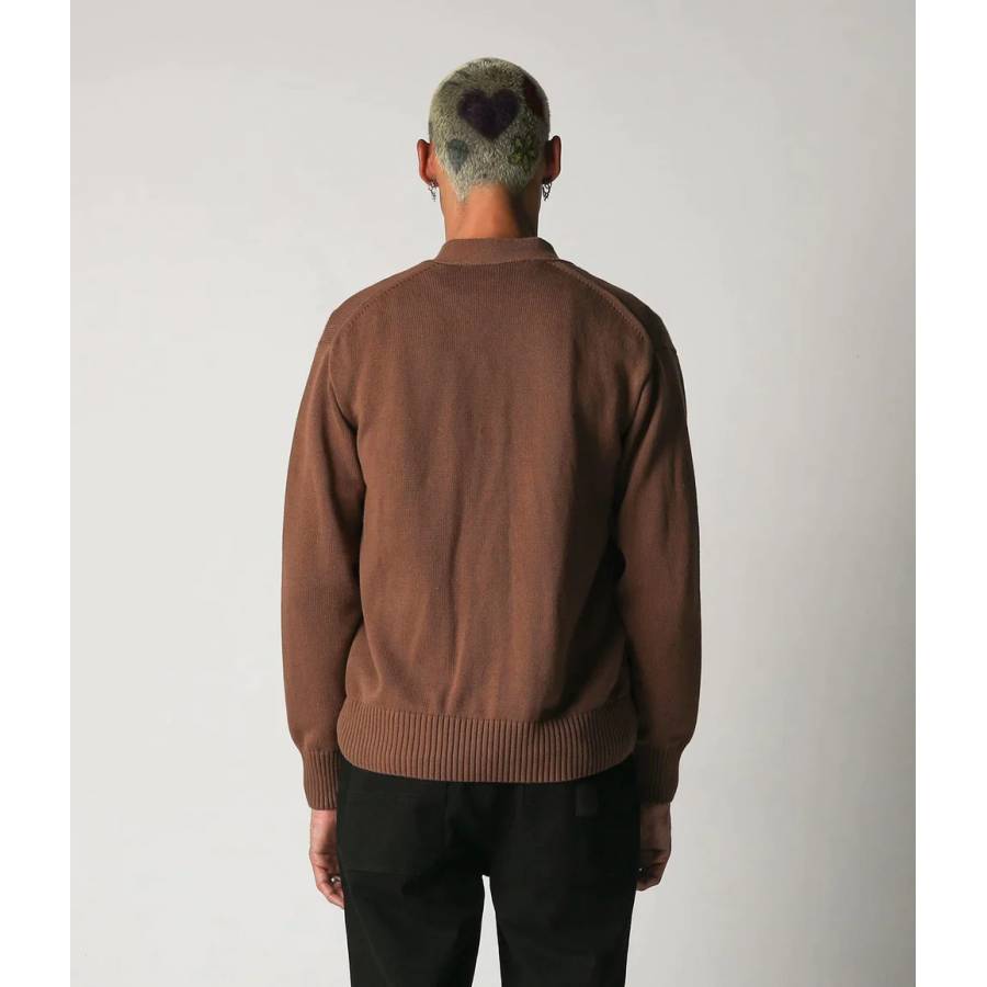 Former Press Cardigan - Carafe