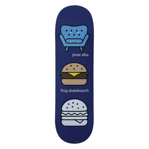 Frog Ghost Burger (Jesse Alba) Deck - 8.25