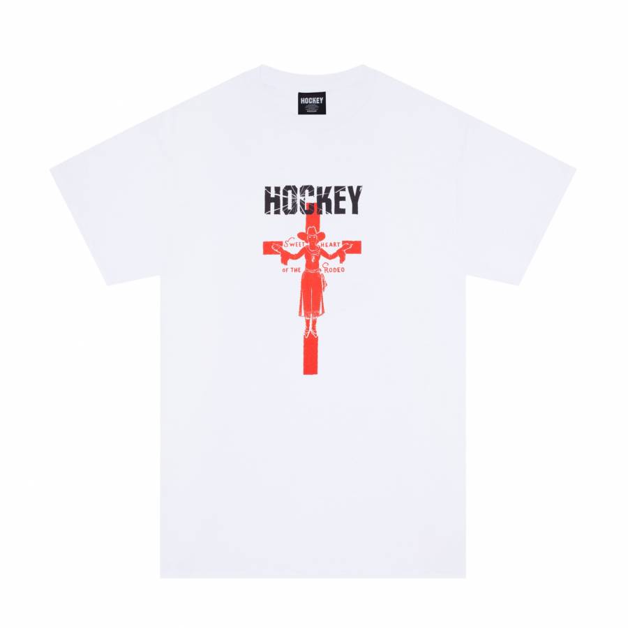 Hockey Sweet Heart T-Shirt - White