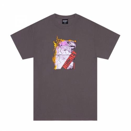 Hockey Press Release T-Shirt - Charcoal