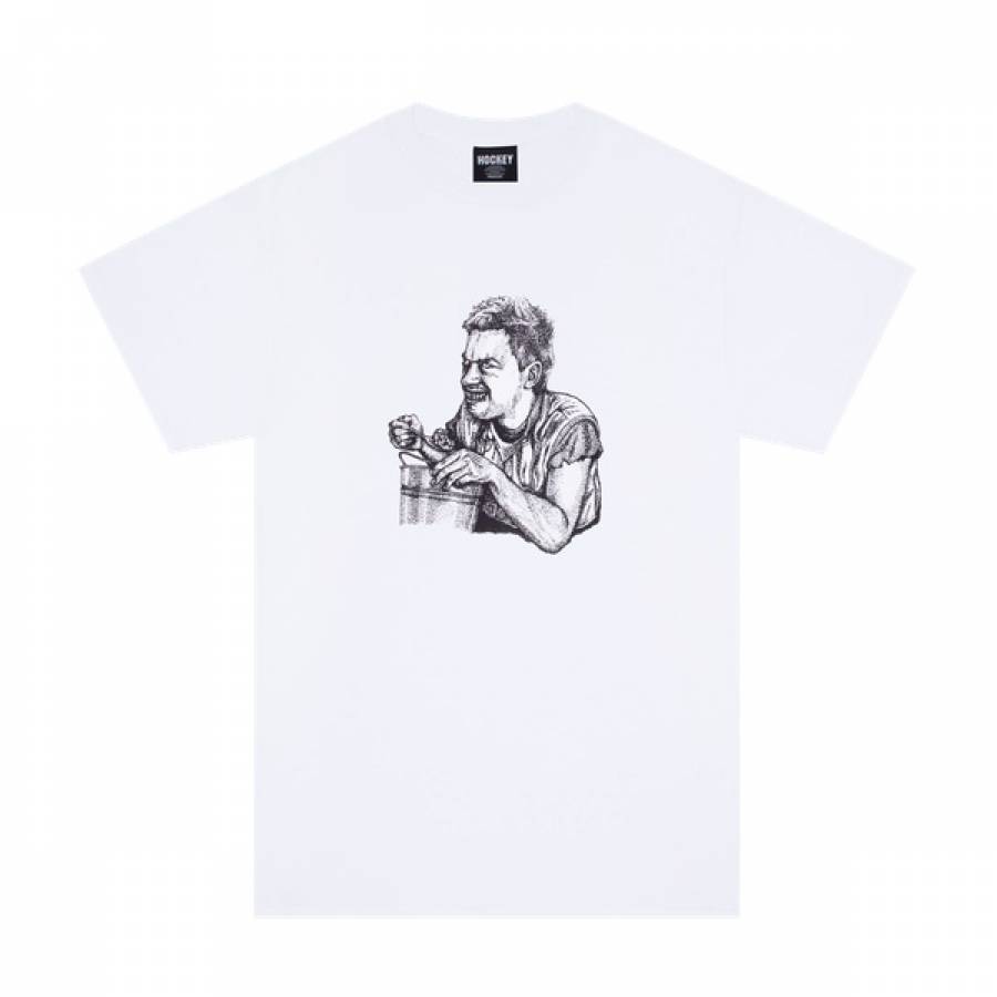 Hockey Bucket Boy T-Shirt - White