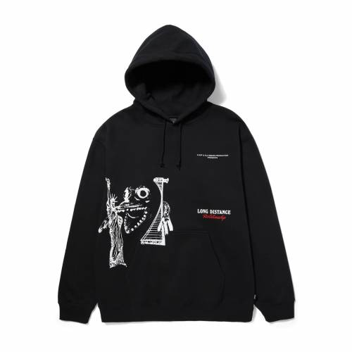 Huf X Alltimers Coast 2 Coast Hoodie - Black