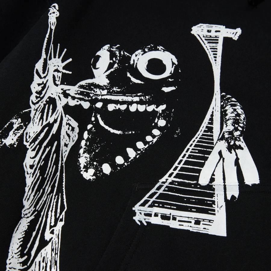 Huf X Alltimers Coast 2 Coast Hoodie - Black