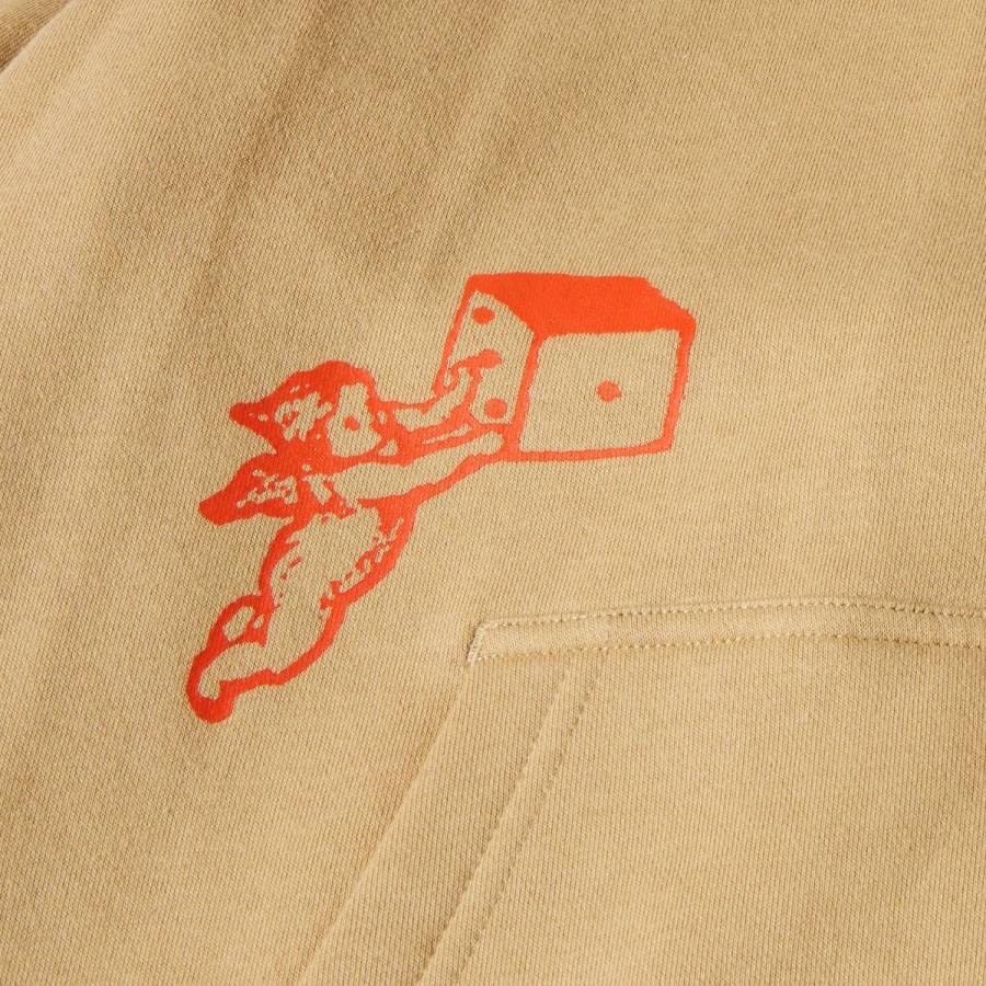 Huf Fly Die Pullover Hoodie - Oatmeal