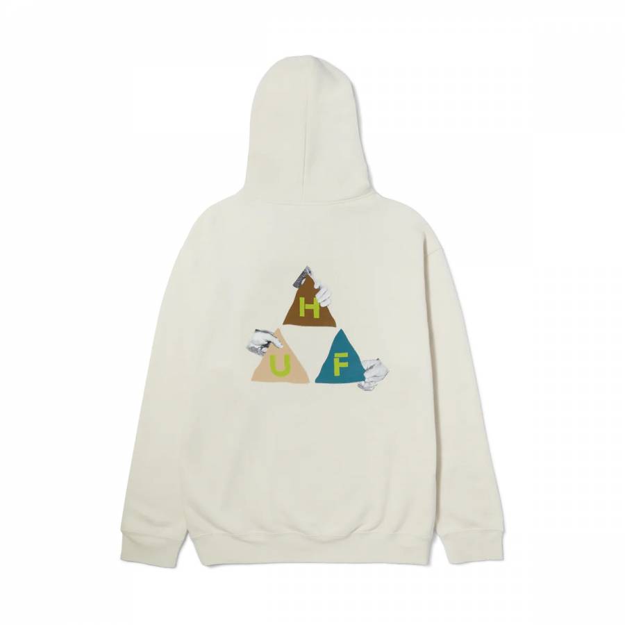 Huf Rituals Pullover Hoodie - Bone
