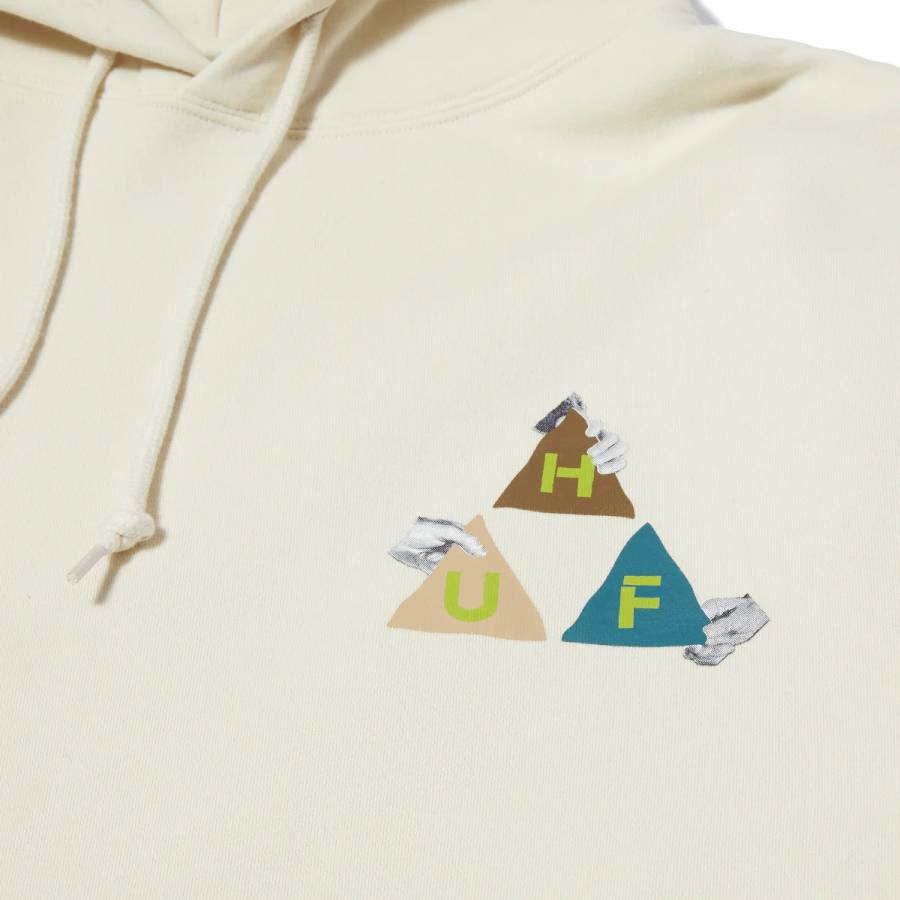 Huf Rituals Pullover Hoodie - Bone
