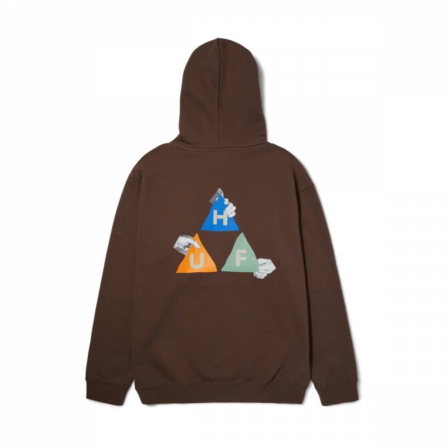 Huf Rituals Pullover Hoodie - Coffee