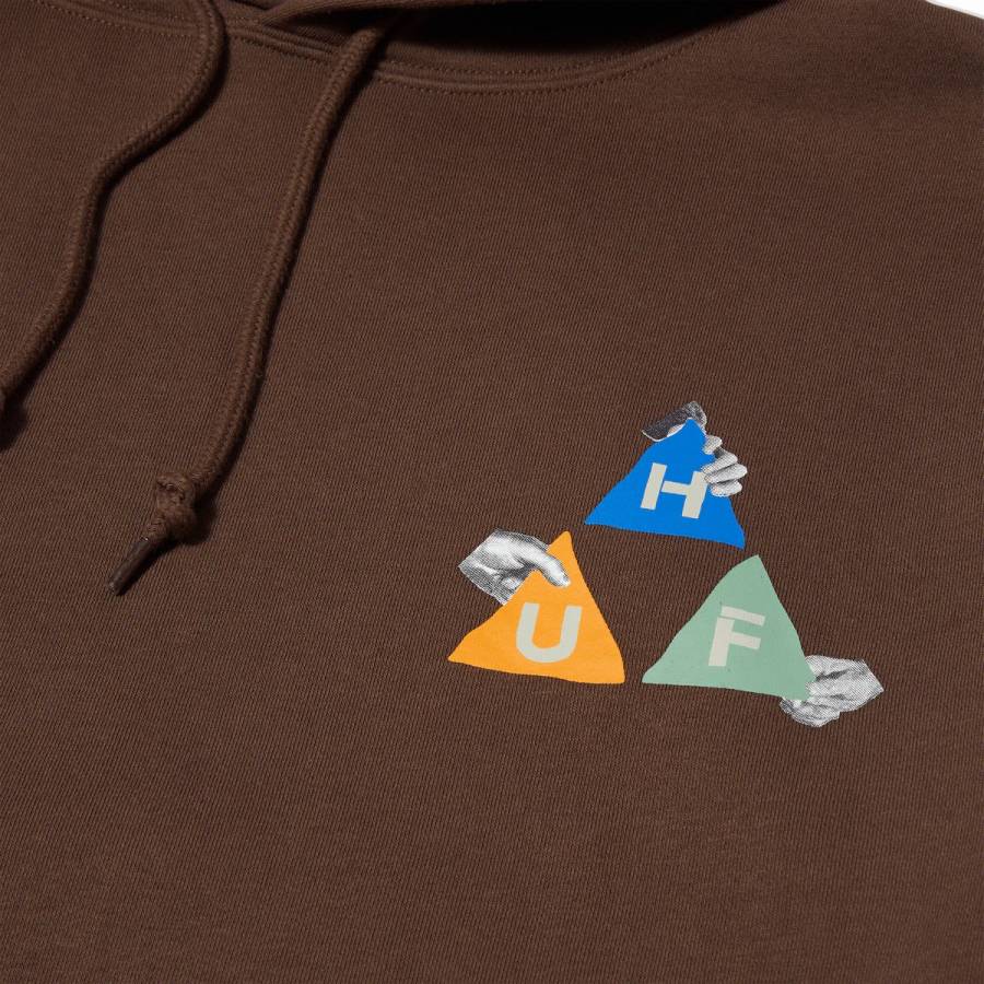 Huf Rituals Pullover Hoodie - Coffee