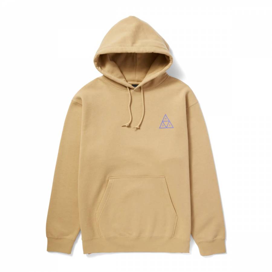 Huf Set Triple Triangle Pullover Hoodie - Oatmeal