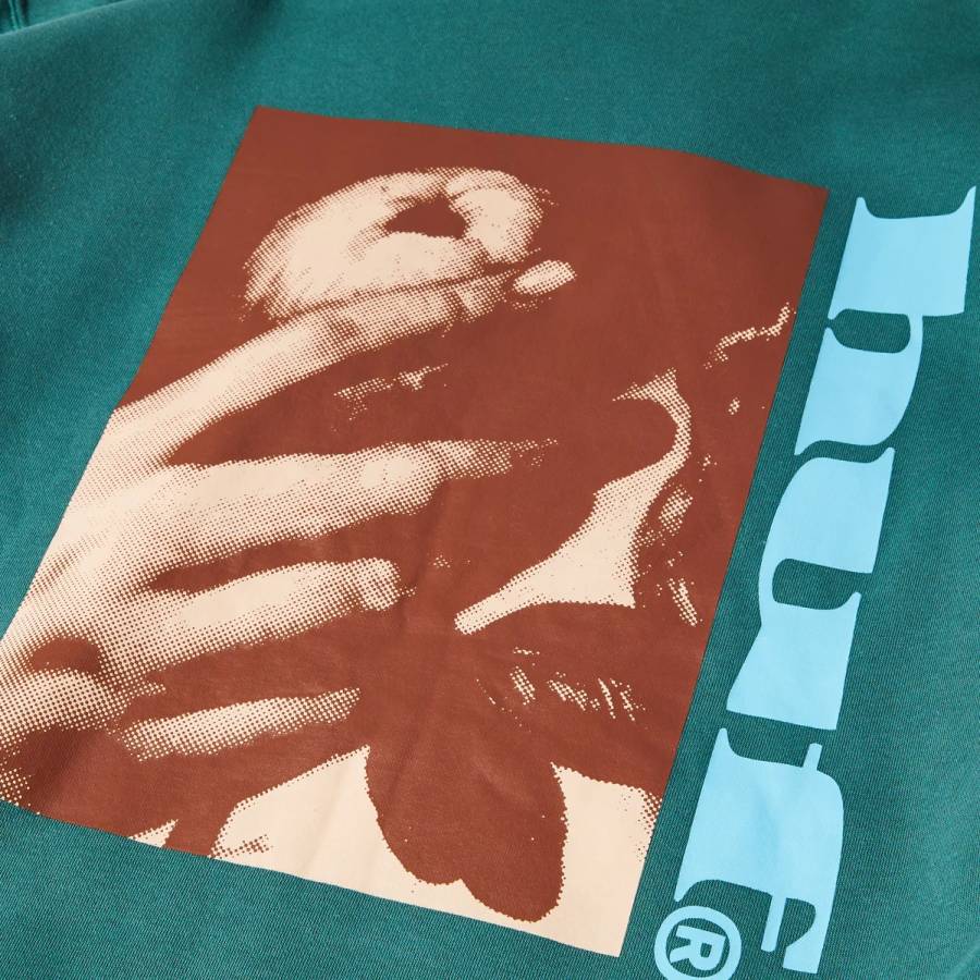 Huf Street Knowledge Pullover Hoodie - Pine