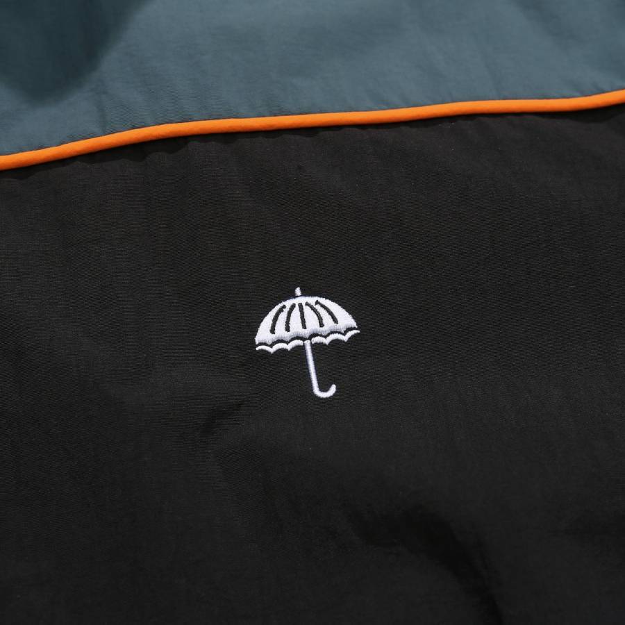 Hélas Lime Quarter Zip Jacket - Black