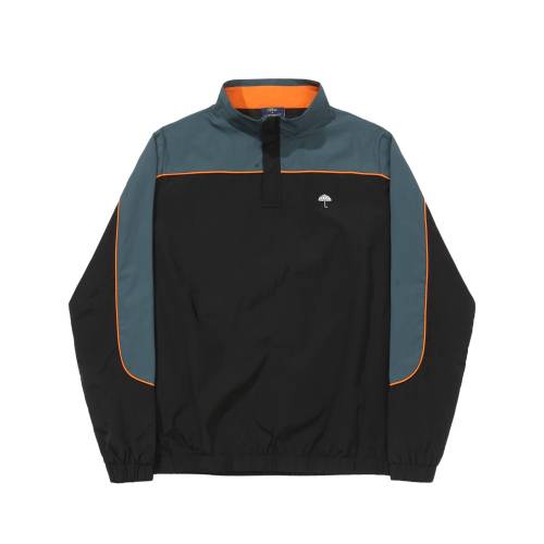 Hélas Lime Quarter Zip Jacket - Black