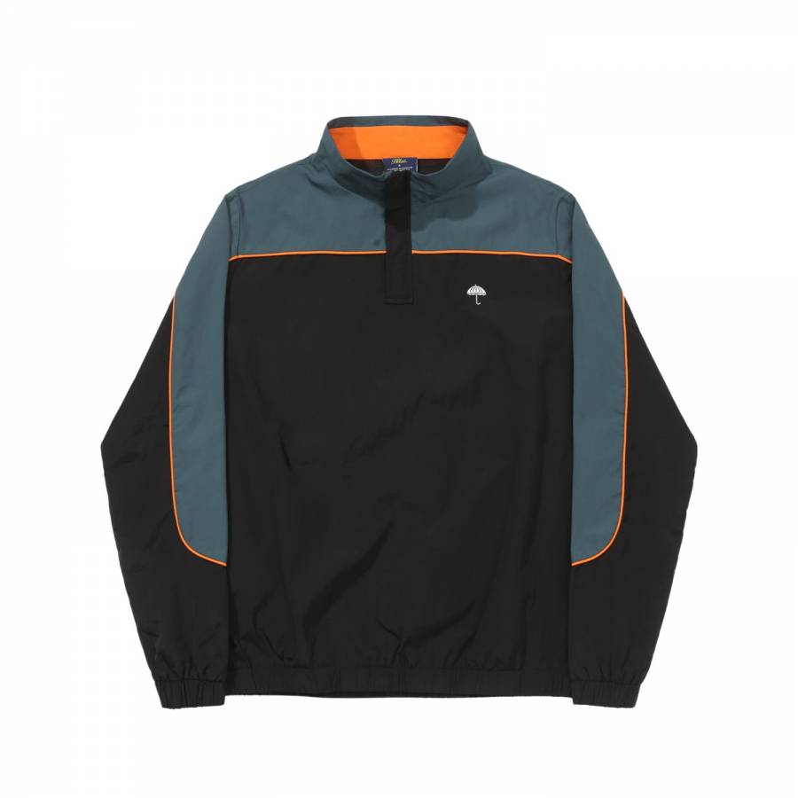 Hélas Lime Quarter Zip Jacket - Black