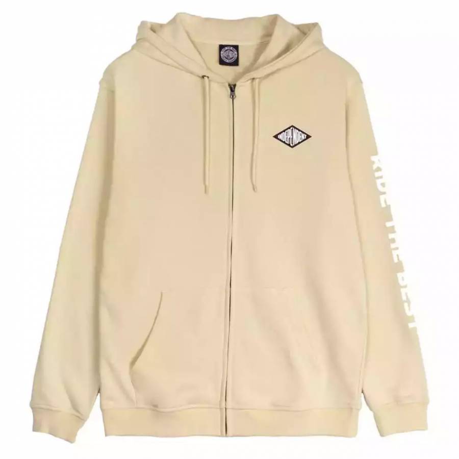 Independent Depth Summit Zip Hood Jacket - Sand