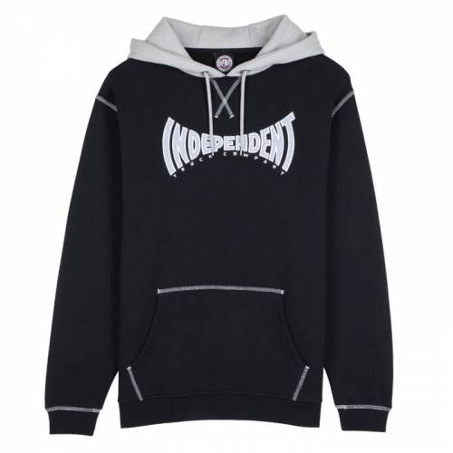 Independent Spanning Front Hoodie - Black