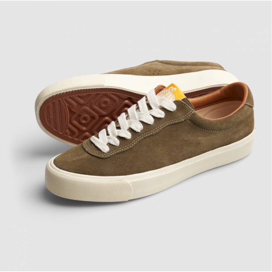 Last Resort AB VM001 Suede Lo Shoes - Dusty Green / White