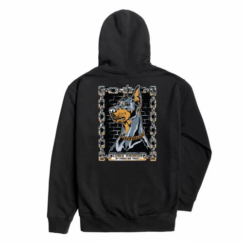 Loser Machine Chainlink Zip Up Hoodie - Black