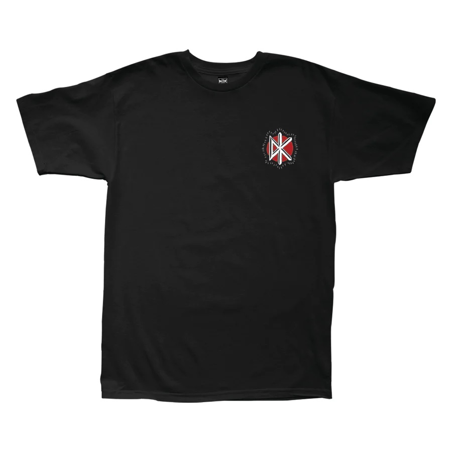 Loser Machine Dead Kennedys x LMC Punk Patch Stock T-Shirt - Black